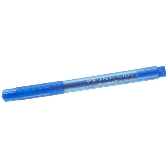 Rotuladores Faber-Castell Broadpen Document 1554 Azul (10 Unidades) 2