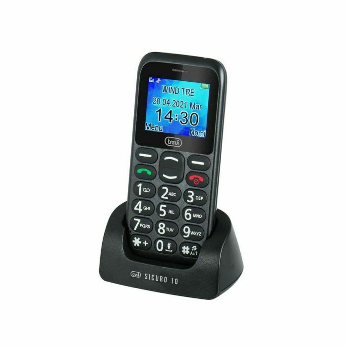 Teléfono Móvil Trevi 0SIC1000 Negro 1 Teléfono Móvil Trevi 0SIC1000 Negro 1