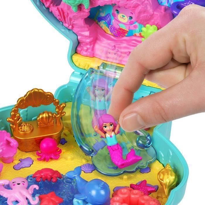 Polly Pocket - Juego Isla Brillante - Minifiguras y animales - Polly Pocket - JCB16 4