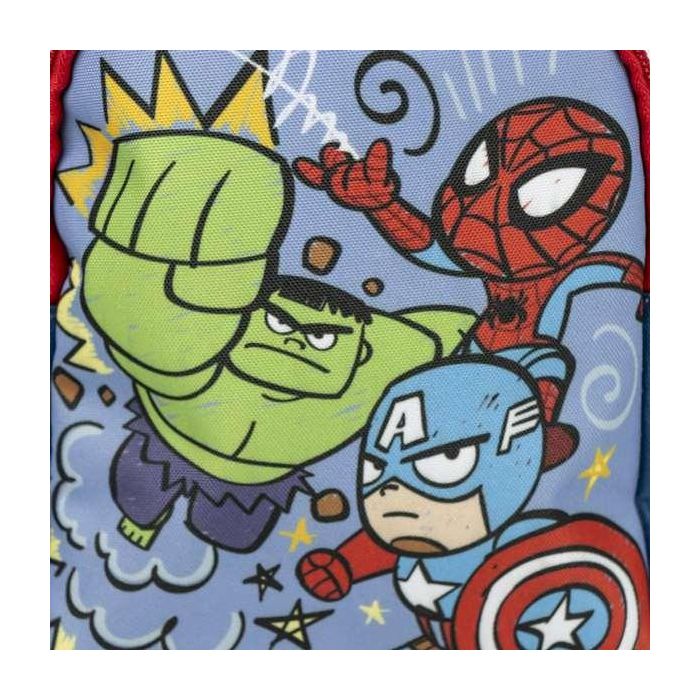 Mochila infantil bandolera avengers 13.0 x 23.0 x 7.0 cm 2