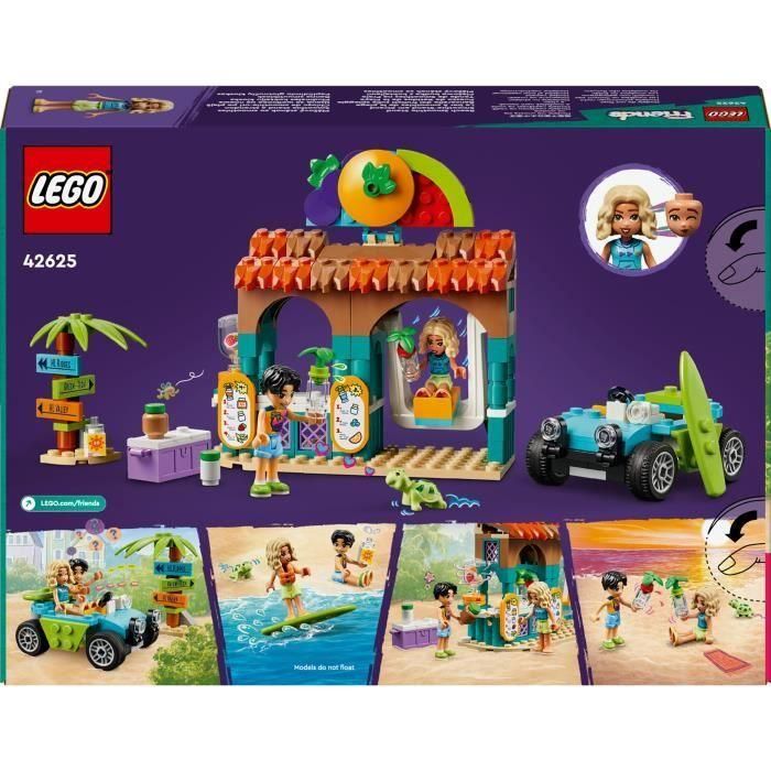 Lego 42625 Friends Beach Smoothie Bar – Set de Bebidas para Niñas y Niños 5