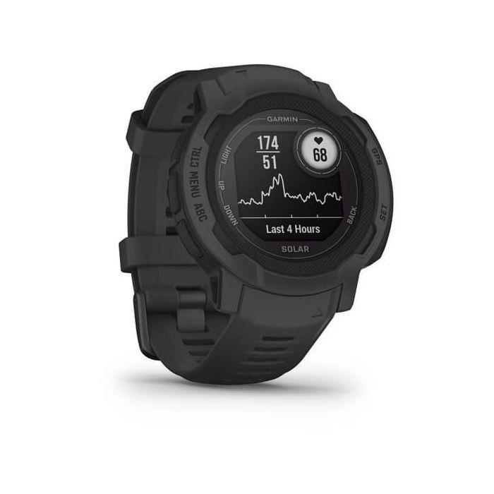 Garmin Instinct 2 Solar 45mm Negro, Reloj GPS Inteligente Multideporte con Monitor de Frecuencia Cardíaca y Oxígeno en Sangre 5