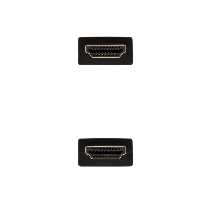 Nanocable 10.15.1700 Cable HDMI 1.4 Alta Velocidad 4K 3D HEC ARC Conectores Oro, Multiapantallamiento Macho-Macho 1m Negro 2 Nanocable 10.15.1700 Cable HDMI 1.4 Alta Velocidad 4K 3D HEC ARC Conectores Oro, Multiapantallamiento Macho-Macho 1m Negro 2