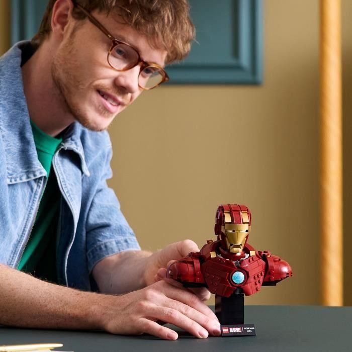 LEGO | Marvel 76327 Busto de Iron Man MK4 - Set de construcción para adultos - Idea de regalo 4 LEGO | Marvel 76327 Busto de Iron Man MK4 - Set de construcción para adultos - Idea de regalo 4