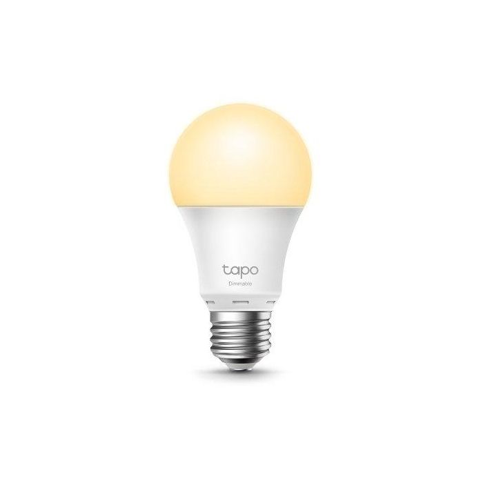 TP-Link Tapo L510E Bombilla Inteligente Wi-Fi E27 Regulable 806 Lúmenes Luz Cálida 2700K, Control Total desde App