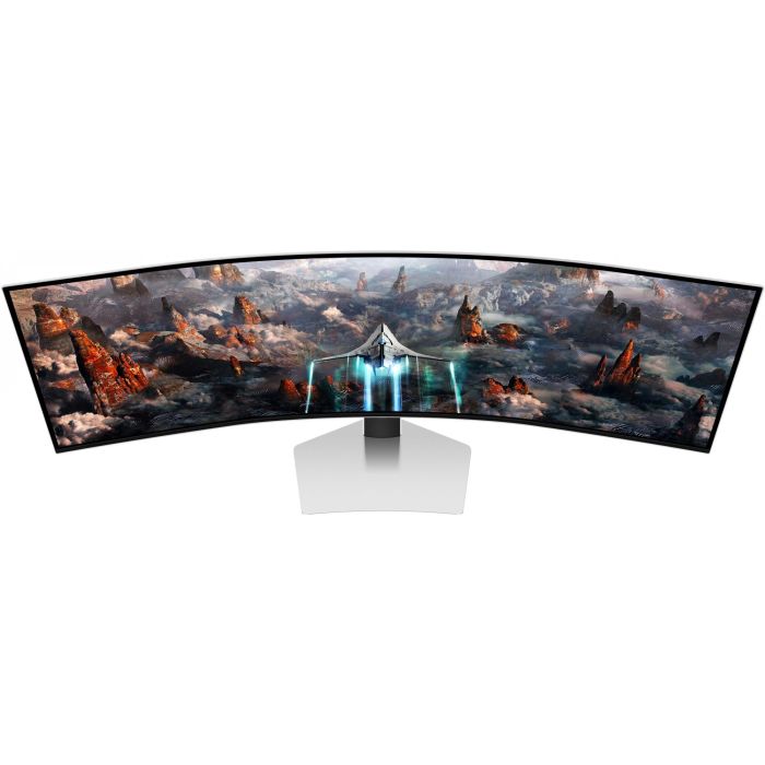 Samsung G93SC 49" Curvo OLED Dual QHD 5120x1440 240Hz 0.03ms DisplayHDR400 G-SYNC FreeSync Premium Pro Monitor Gaming 17