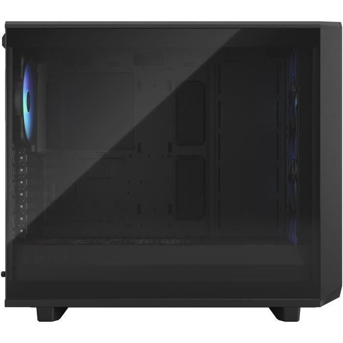 DISEÑO FRACTAL - Meshify 2 Lite RGB Black TG Light Tint - Caja de PC - Negro ( FD-C-MEL2A-05 ) 1 DISEÑO FRACTAL - Meshify 2 Lite RGB Black TG Light Tint - Caja de PC - Negro ( FD-C-MEL2A-05 ) 1