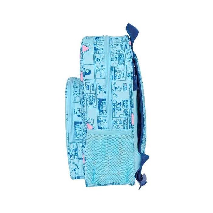 Mochila Escolar Snoopy Love Azul claro 26 x 34 x 11 cm 2 Mochila Escolar Snoopy Love Azul claro 26 x 34 x 11 cm 2
