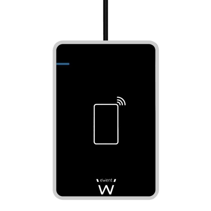 Ewent EW1053 Lector de Tarjetas Inteligentes Sin Contacto USB NFC para DNIe, Tarjeta Sanitaria, Windows, Mac - Negro 3 Ewent EW1053 Lector de Tarjetas Inteligentes Sin Contacto USB NFC para DNIe, Tarjeta Sanitaria, Windows, Mac - Negro 3