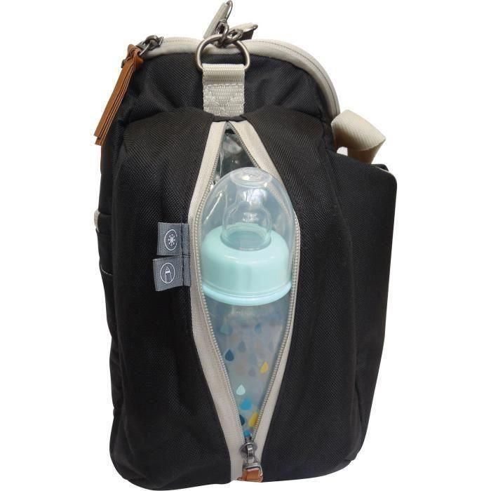 BEABA Bolso cambiador Sydney II Smart colors negro 3