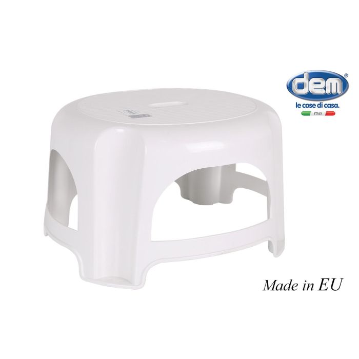 Taburete Sabin Blanco 29x25x18.5 cm - Dem (12 Unidades) Taburete Sabin Blanco 29x25x18.5 cm - Dem (12 Unidades)