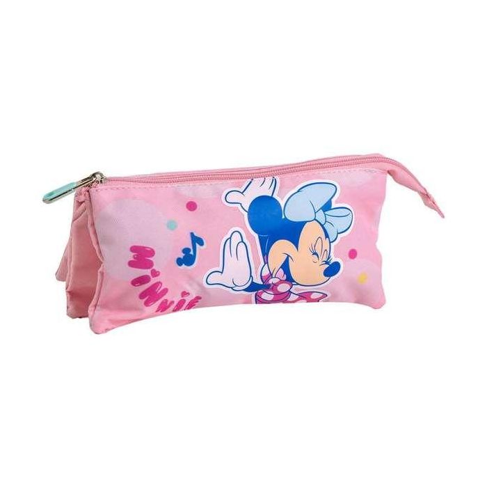 Estuche portatodo 3 compartimentos minnie 2.2 x 1.1 x 22.5 cm Estuche portatodo 3 compartimentos minnie 2.2 x 1.1 x 22.5 cm
