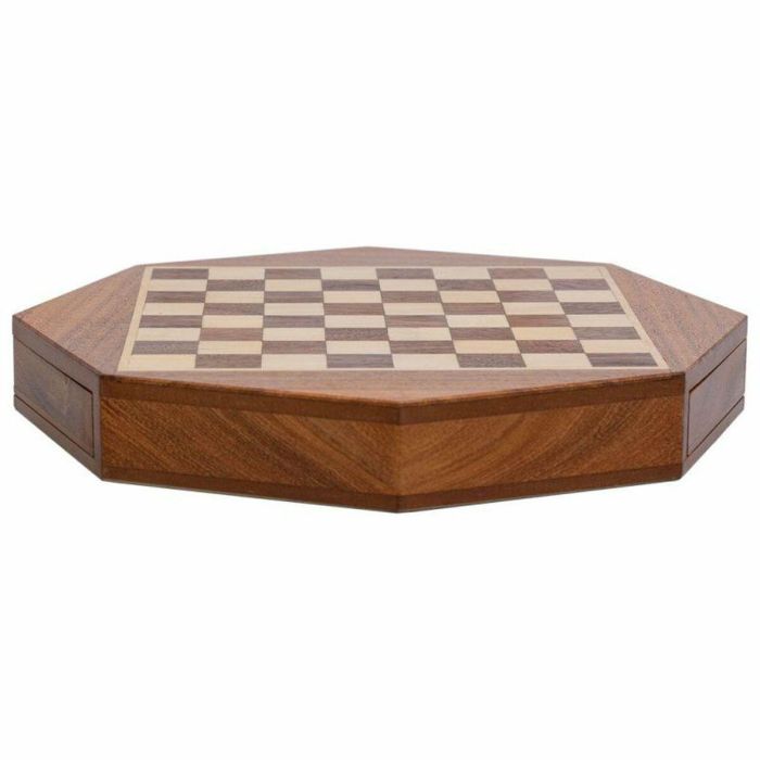 Ajedrez Alexandra House Living Marrón Madera de acacia 22 x 5 x 22 cm Magnético 4