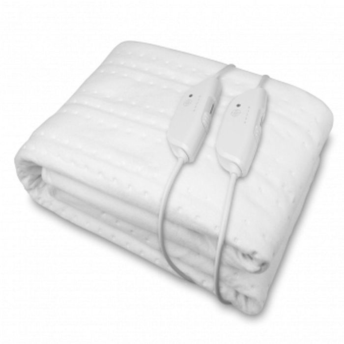Topmelas calentados de King Size Mezisana - Hu 676 XXL - 2 Elementos de control, 150 x 160 cm, 4 configuraciones de temperatura, lavable 1 Topmelas calentados de King Size Mezisana - Hu 676 XXL - 2 Elementos de control, 150 x 160 cm, 4 configuraciones de temperatura, lavable 1