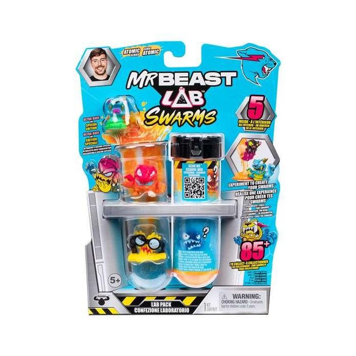 Tubo de ensayo mrbeast swarms pack de 5 figuras.¡crea tus propios enjambres! agrega agua al tubo. 6 Tubo de ensayo mrbeast swarms pack de 5 figuras.¡crea tus propios enjambres! agrega agua al tubo. 6