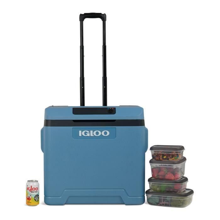 Nevera eléctrica - IGLOO - 12 V - 230 V - Azul moderno - 42 L 4 Nevera eléctrica - IGLOO - 12 V - 230 V - Azul moderno - 42 L 4
