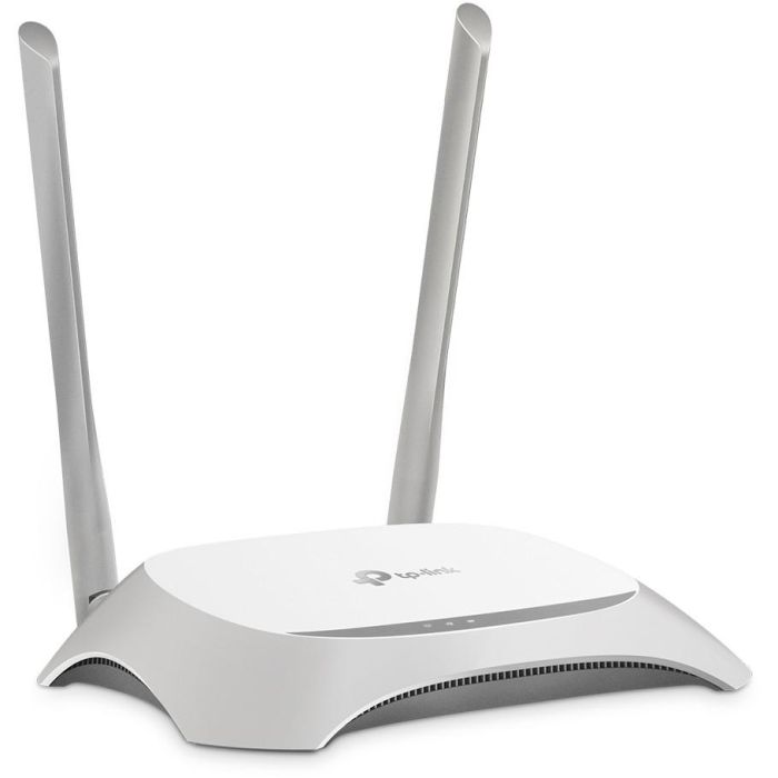 TP-LINK TL-WR840N Router Wi-Fi N300 (300 Mbit/s) Banda Única 2.4GHz Ethernet Gris/Blanco