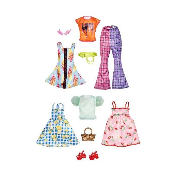 Ropa barbie pack de vestidos y accesorios looks de moda - modelos surtidos 8 Ropa barbie pack de vestidos y accesorios looks de moda - modelos surtidos 8