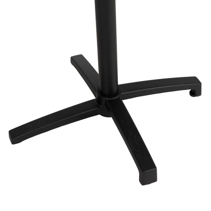 Patas para Mesa Plegable Negro Aluminio 67 X 67 X 72 cm