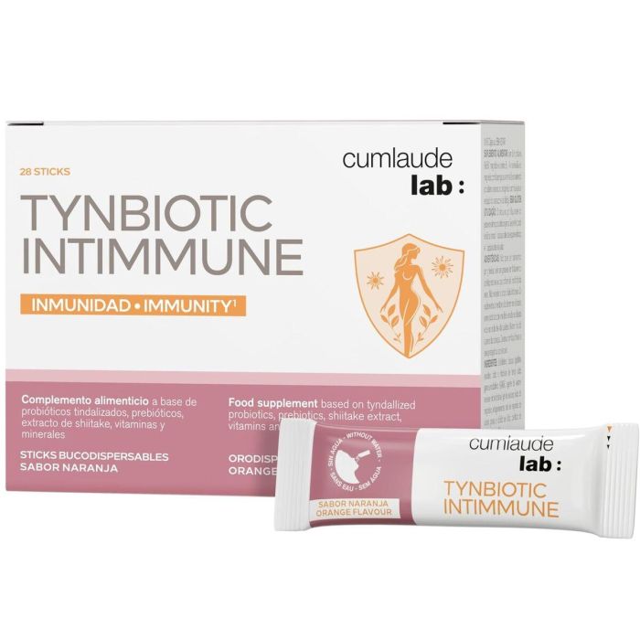 Cumlaude Lab Tynbiotic Intimmune Sticks 28 u - Complemento Alimenticio para el Sistema Inmunológico Cumlaude Lab Tynbiotic Intimmune Sticks 28 u - Complemento Alimenticio para el Sistema Inmunológico
