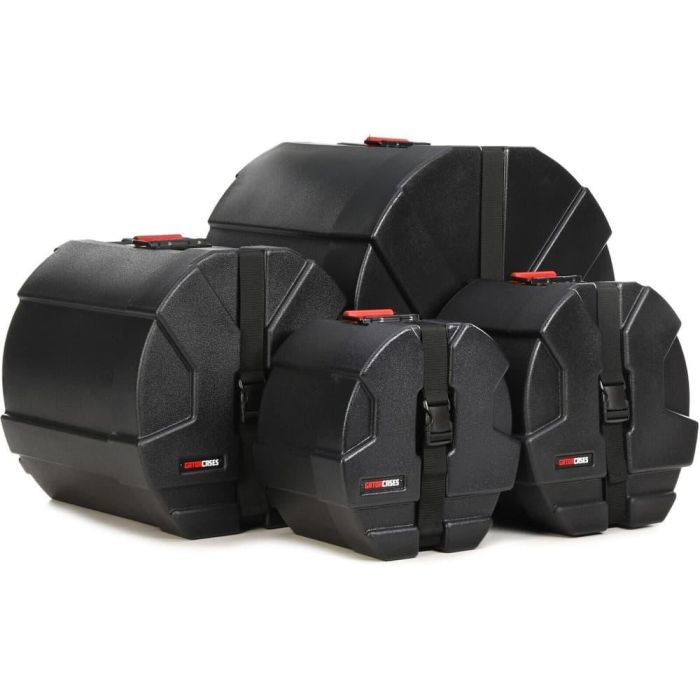 Set Estuches Gator Para Bateria - Jazz Fusion (10/12/14/20) Set Estuches Gator Para Bateria - Jazz Fusion (10/12/14/20)