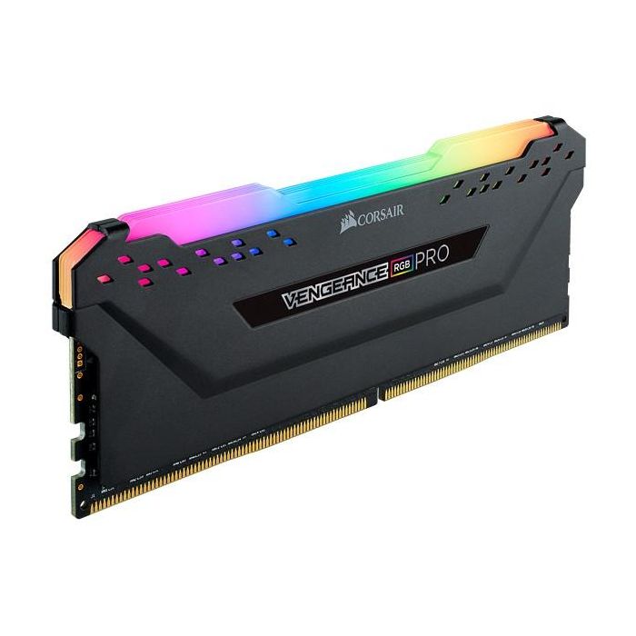 Corsair CMW64GX4M4D3600C18 Vengeance RGB PRO 64 GB (4x 16 GB) DDR4 3600 MHz DIMM Quad-Kit INTEL XMP 1 Corsair CMW64GX4M4D3600C18 Vengeance RGB PRO 64 GB (4x 16 GB) DDR4 3600 MHz DIMM Quad-Kit INTEL XMP 1
