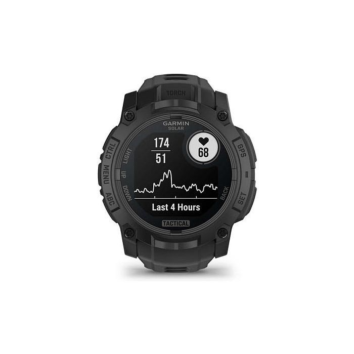 Garmin Instinct® 3 Solar Tactical Edition - Reloj Inteligente GPS, 50 mm, Pantalla AMOLED Táctil, Energía Solar, 40 Días Batería, Negro, Unisex Garmin Instinct® 3 Solar Tactical Edition - Reloj Inteligente GPS, 50 mm, Pantalla AMOLED Táctil, Energía Solar, 40 Días Batería, Negro, Unisex