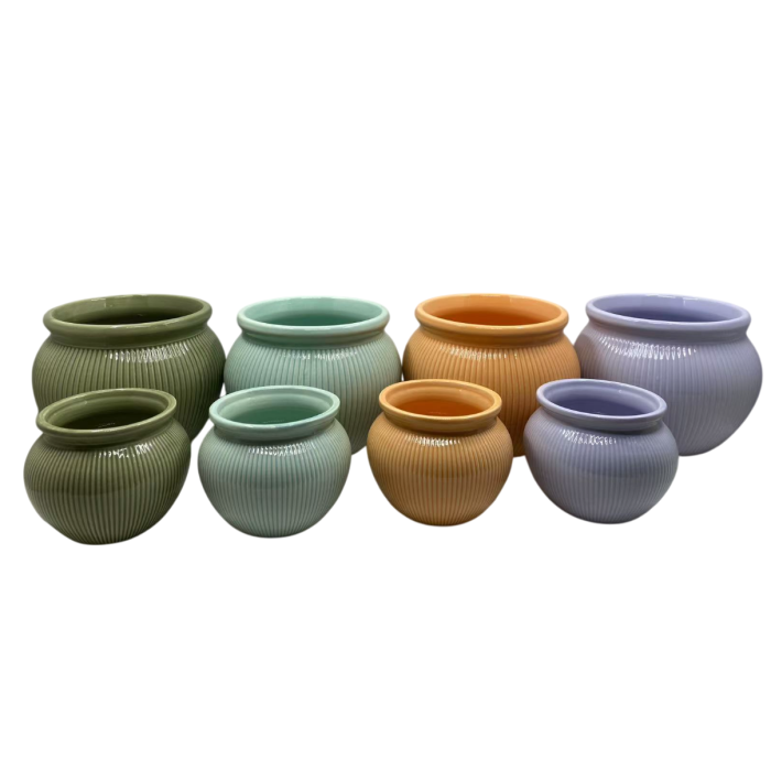 Macetero Urban DKD Home Decor Multicolor 18 x 14 x 18 cm Set de 2 (8 Unidades) Macetero Urban DKD Home Decor Multicolor 18 x 14 x 18 cm Set de 2 (8 Unidades)