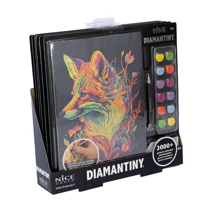 Diario crystal art diamantiny surtido 2024. realiza mosaicos con gemas de colores en 3D 32x32x 2,4 cm - modelos surtidos 3 Diario crystal art diamantiny surtido 2024. realiza mosaicos con gemas de colores en 3D 32x32x 2,4 cm - modelos surtidos 3
