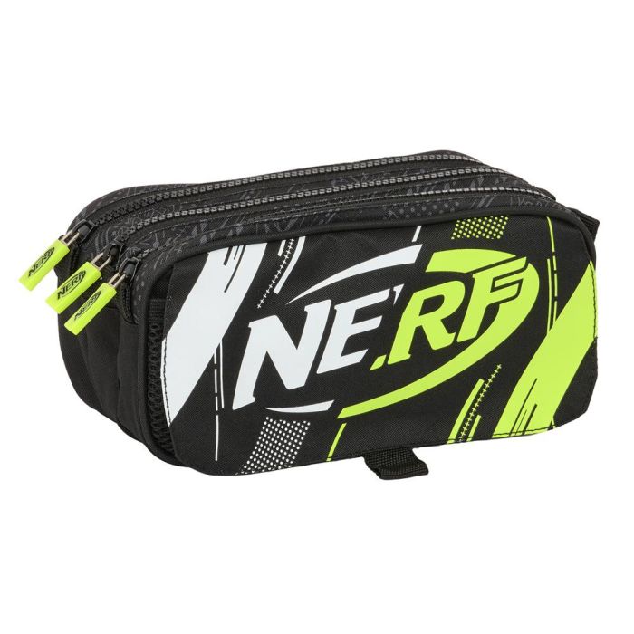 Portatodo Triple Nerf Get ready Negro 21,5 x 10 x 8 cm