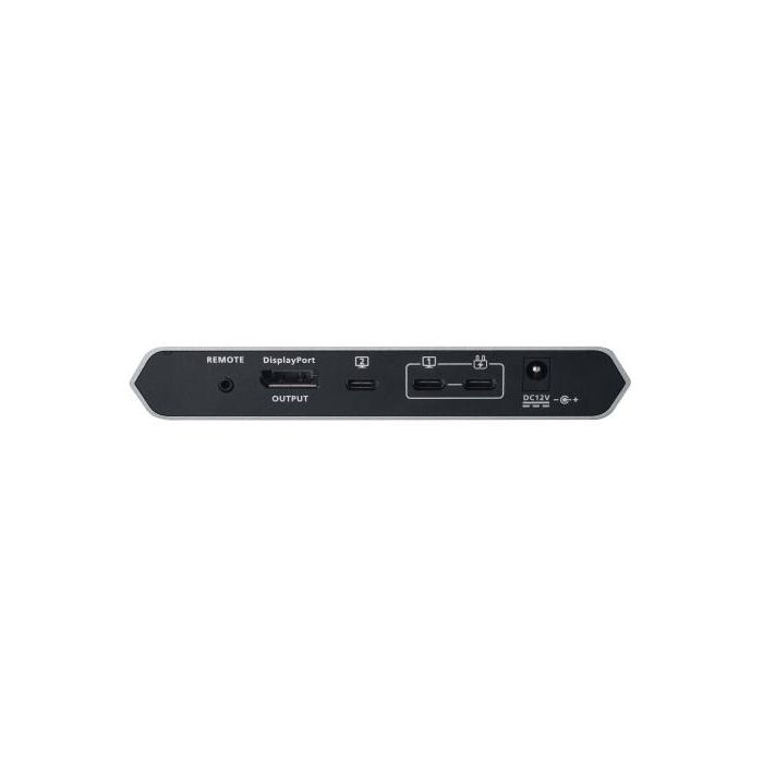 Aten 2-Port USB-C 4K DisplayPort KVM Dock Switch con Power Pass-through y USB 3.2