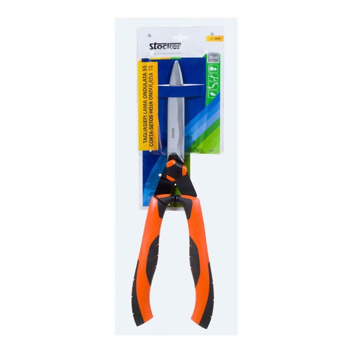 Stocker Recortasetos hobby 55 hoja ondulada, longitud 55 cm, empuñadura ergonómica antideslizante 1 Stocker Recortasetos hobby 55 hoja ondulada, longitud 55 cm, empuñadura ergonómica antideslizante 1
