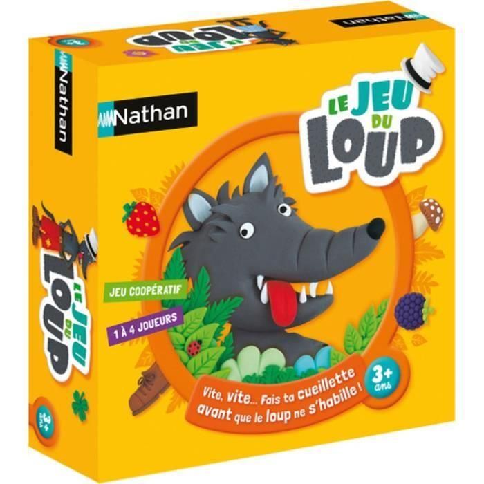 Nathan The Wolf Game Juego de mesa educativo y cooperativo para niños a partir de 3 años. Temática del lobo feroz. Nathan The Wolf Game Juego de mesa educativo y cooperativo para niños a partir de 3 años. Temática del lobo feroz.