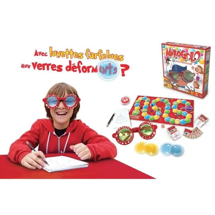 Goliath Mirogolo Juego Infantil Dibujar con Gafas Distorsionantes para Adivinar Palabras a Partir de 7 Años 1 Goliath Mirogolo Juego Infantil Dibujar con Gafas Distorsionantes para Adivinar Palabras a Partir de 7 Años 1