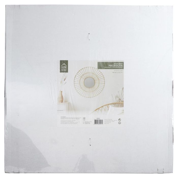 Espejo Ratán Home Deco Factory 75 cm 4 Espejo Ratán Home Deco Factory 75 cm 4
