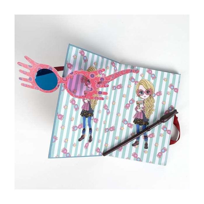 Set de papelería harry potter luna lovegood 18.0 x 22.5 x 2.5 cm 3