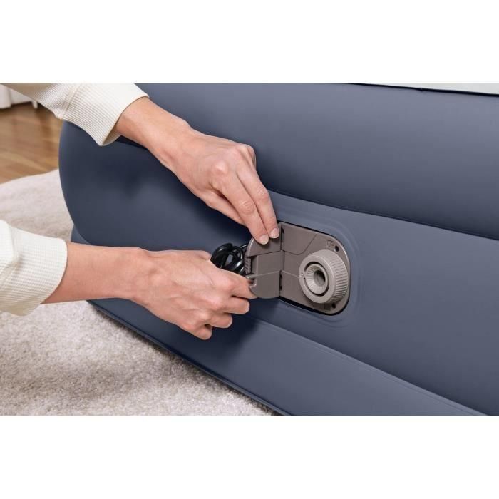 Bestway 67923 Cama hinchable Tritech™ SleekFlow™ 2 plazas, con cabecero y bomba integrada, 226 x 152 x 84 cm 4 Bestway 67923 Cama hinchable Tritech™ SleekFlow™ 2 plazas, con cabecero y bomba integrada, 226 x 152 x 84 cm 4