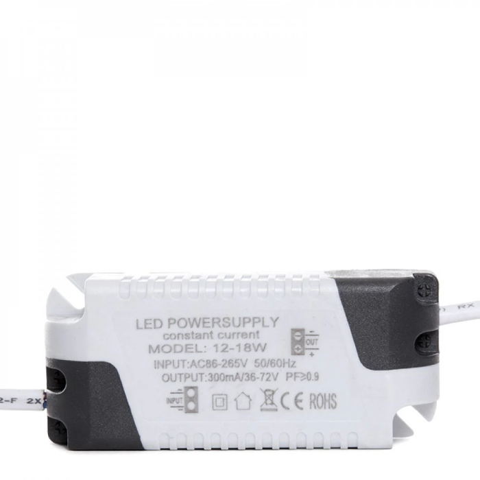 Foco Downlight Circular LED 18W 2520Lm 6000K Anti-Deslumbrante UGR19 40.000H [HO-DL-AD-COB-18W-CW]