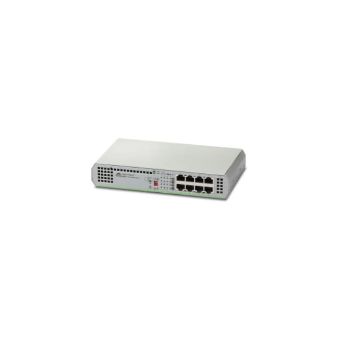 Allied Telesis GS910/8 Switch Inteligente Gigabit Ethernet No Administrado 8 Puertos RJ-45