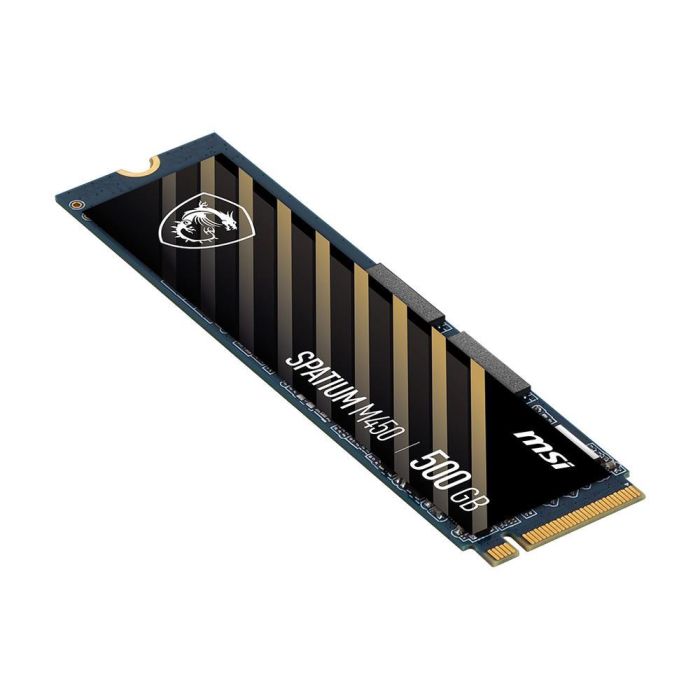 MSI Spatium M450 PCIe 4.0 NVMe M.2 500GB V1 SSD - S78-440K380-P83, 3000 MB/s Lectura, 2000 MB/s Escritura, 3D NAND 2 MSI Spatium M450 PCIe 4.0 NVMe M.2 500GB V1 SSD - S78-440K380-P83, 3000 MB/s Lectura, 2000 MB/s Escritura, 3D NAND 2