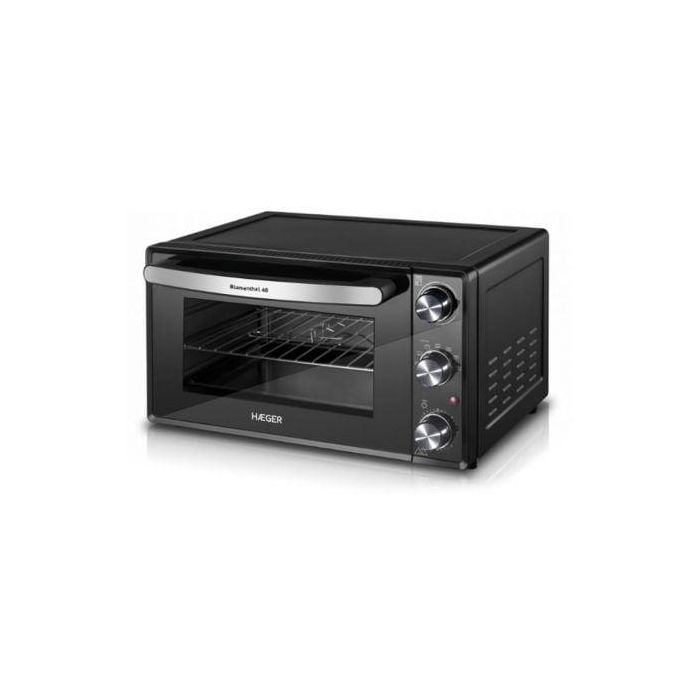 HORNO DE SOBREMESA HAEGER BLUEMENTHAL 48L - 2000W - FUNCIÓN CONVECCION - TEMPORIZADOR 90' - TEMPERATURA 100-230º - PUERTA DOBLE CRISTAL 0 HORNO DE SOBREMESA HAEGER BLUEMENTHAL 48L - 2000W - FUNCIÓN CONVECCION - TEMPORIZADOR 90' - TEMPERATURA 100-230º - PUERTA DOBLE CRISTAL 0