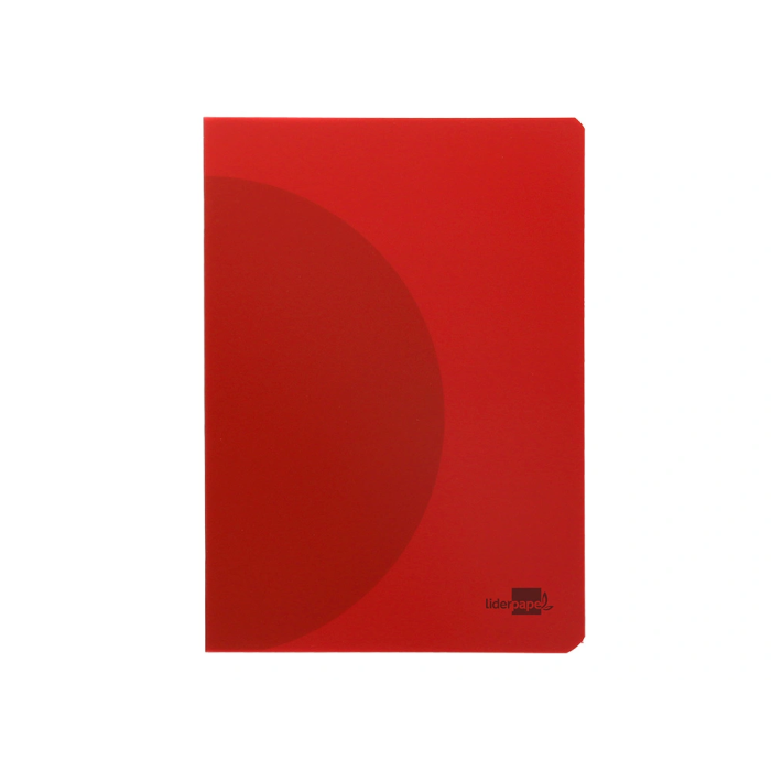 Liderpapel Libreta 360 Tapa Plástico A4 48 Hojas 90gr Cuadro 3mm Colores Surtidos 4