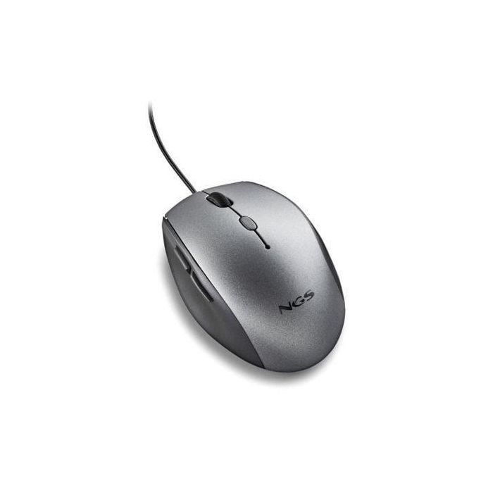 Ratón NGS MOTHGRAY Gris 1600 dpi (1 unidad) 3 Ratón NGS MOTHGRAY Gris 1600 dpi (1 unidad) 3