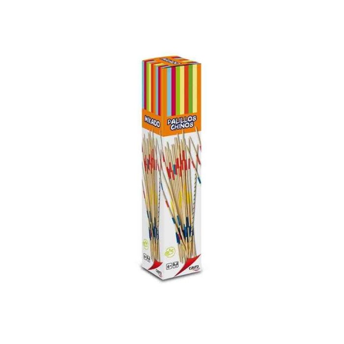 Juego mikado de madera 26 palillos 6x32x6 cm Juego mikado de madera 26 palillos 6x32x6 cm