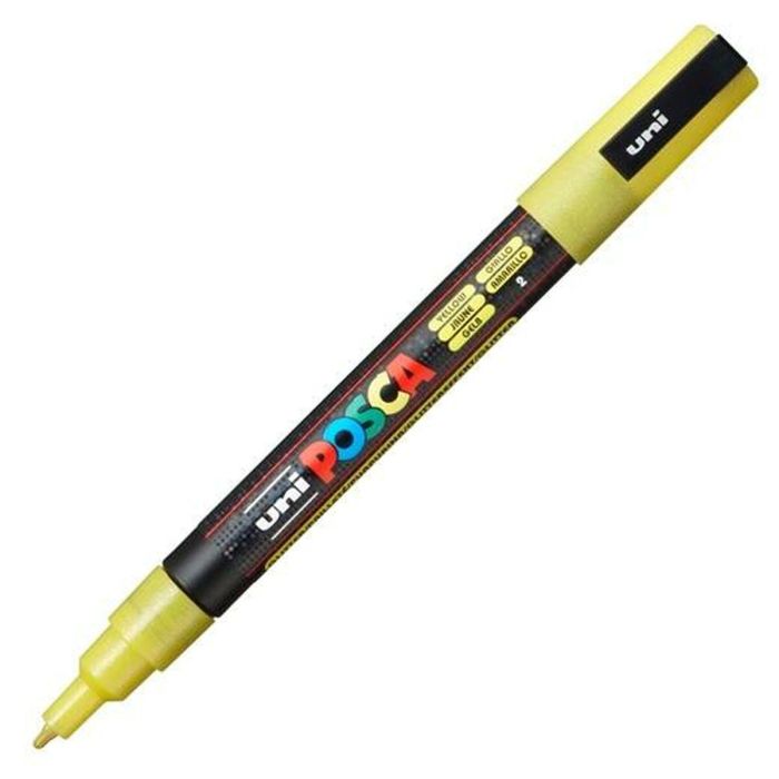 Marcador POSCA PC-3ML Amarillo (6 Unidades) 1