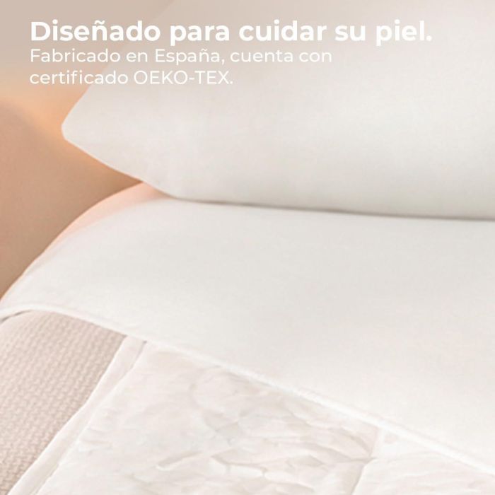 Protector de Cuna Cecotec Flow ProtectBaby 60 x 120 cm Blanco 3