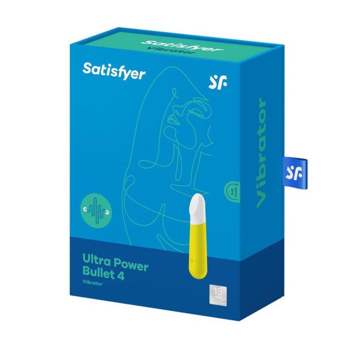 Satisfyer Ultra power bullet 4 vibrador amarillo Satisfyer Ultra power bullet 4 vibrador amarillo