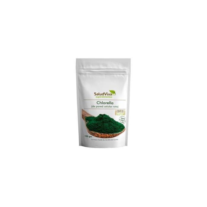 SALUD VIVA Chlorella 125g Eco Vegana Sin Gluten