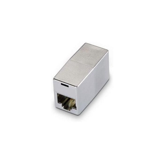 Aisens Empalme RJ45 Cat.5E STP Hembra/Hembra, Plata, RoHS 1 Aisens Empalme RJ45 Cat.5E STP Hembra/Hembra, Plata, RoHS 1