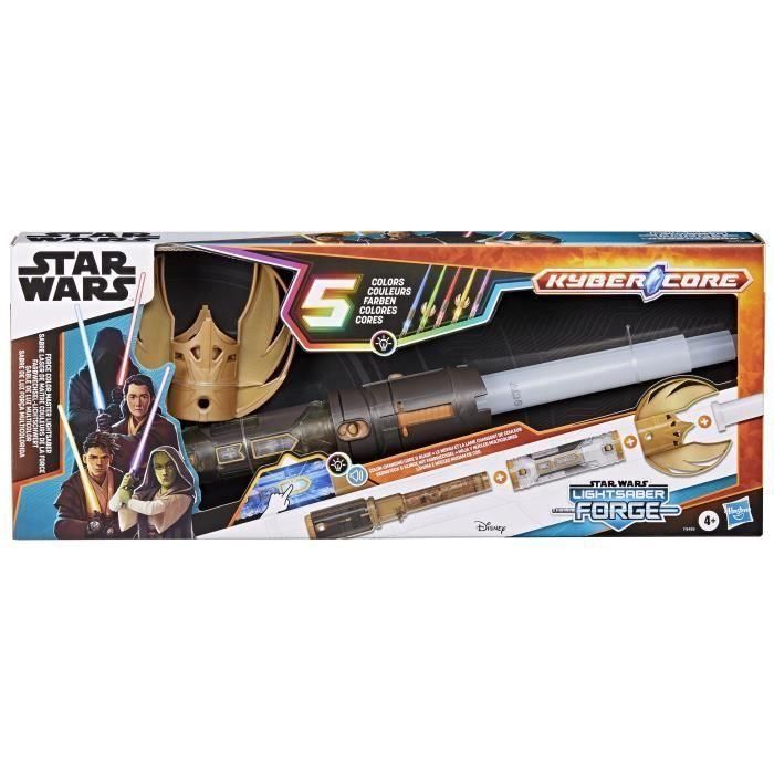 Master Lightsaber Colors of the Force, 5 colores, Sable de luz electrónico con hoja que cambia de color, 6 años 5 Master Lightsaber Colors of the Force, 5 colores, Sable de luz electrónico con hoja que cambia de color, 6 años 5
